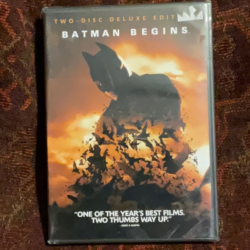 BATMAN BEGINS DVD 2 disc limited edition FACTORY SEALED NEW